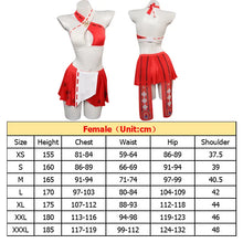 Load image into Gallery viewer, Ganyu Hutao Wanderer Nilou Yae Miko Keqing Swimsuit Cosplay Genshin Impact Costume Women Bikini Outfits Halloween Carnival Suit
