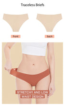 Load image into Gallery viewer, 3 Pcs Set Seamless Panties for Women Breathable Low Waist Sexy Underwear Solid Silk Briefs Invisible Seamless Panties Woman
