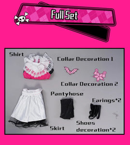 IN STOCK UWOWO Draculauraa Cosplay Costume TOP SELL Pink Suit Vampiree Anime Female Cosplay Halloween Costume