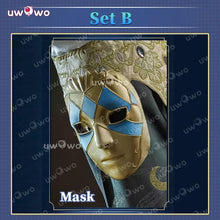 Load image into Gallery viewer, UWOWO Collab Series:Game Identity V Weeping Clown Extinguished Sun Cosplay Costume With Mask Halloween Costume
