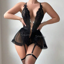 Load image into Gallery viewer, Cosplay Sexy Erotic Lingerie Women Bra And Panty Garters Sexy Lingerie Sets For Sex Women&#39;s Underwear Set Female Sexy Costumes
