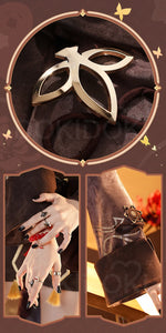 IN STOCK Hutao Cosplay Game Genshin Impact Cosplay【Size S-XXL】DokiDoki-SR HuTao Costume Metal Accessories Halloween Plus Size