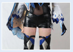Genshin Impact Eula Cosplay  Costume Uniform Anime Chinese Style Halloween Costumes For Women Game