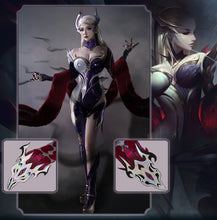 Load image into Gallery viewer, LAST BATCH UWOWO Evelynn Cosplay League of Legends/LOL: Coven Evelynn Cosplay Costume Bodysuit With Headpiece Halloween Cos
