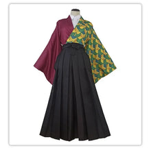 Load image into Gallery viewer, 2025  Kamado Tanjirou Nezuko Kochou Shinobu Tomioka Giyuu Kanroji Mitsuri Tsuyuri Kanao Cosplay Kostuum Kimono Jurk Anime Pak
