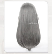 Load image into Gallery viewer, IN STOCK UWOWO Honkai Star Rail: Stelle Cosplay Wig Trailblazer Cosplay Wig Gray Heat Resistant Women Long Hair
