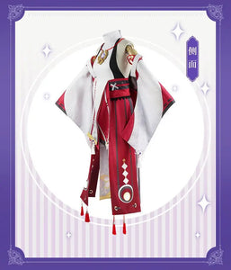 Game Impact Cosplay Yae Miko Cosplay Costumes Yae Miko Cosplay Wig Uniform Anime Chinese Style Halloween Costumes for Women
