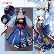 Load image into Gallery viewer, Only L XL -UWOWO Ayaka Cosplay Game Genshin Impact Cosplay Kamisato Ayaka Dress Costume Anime Halloween Costumes Carnival Outfit

