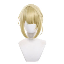 Load image into Gallery viewer, UWOWO Evelyn Wig Game Zenless Zone Zero / ZZZ Evelyn Chevalier Cosplay Wig Yellow Gold Hair Halloween Wig
