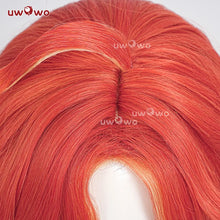 Load image into Gallery viewer, UWOWO Mavuika Wig Game Genshin Impact Mavuika “Pyro Archon” Cosplay Wig Orange Hair Long Hair Halloween Wig
