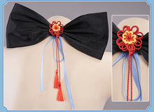 Load image into Gallery viewer, LAST BATCH UWOWO Ganyu Cosplay Swimsuit Exclusive Game Genshin Impact Fanart Ganyu Costume Swimming Bra Panties Full Halloween
