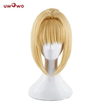 Load image into Gallery viewer, PRE-SALE UWOWO Game Neroo Claudius Cosplay Wig Maid Ver Hair Women 35cm Golden Girls Saber Hair
