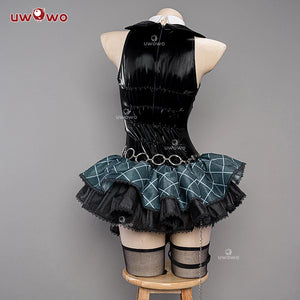 In Stock UWOWO Mikku Cosplay Devil Wings Gothic Dress Halloween Cosplay Costume Cute Role Play Outfit