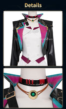 Load image into Gallery viewer, UWOWO Jinx Cosplay Collab Series:Game LOL Arcane S2 Powder/Jinx Cosplay Costume Alternative Universe Party Dance Dress Halloween
