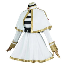 Load image into Gallery viewer, Frieren Cosplay Costume Frieren Dress with Ears Stockings for Anime Comic Con Frieren Outfits

