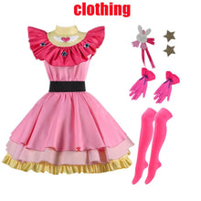Load image into Gallery viewer, Anime OSHI NO KO Ai Hoshino Cosplay Costume Dress Lolita Skirt Pink Uniform Halloween Carnival Party Clothes
