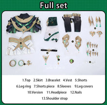 Load image into Gallery viewer, UWOWO Nefer Cosplay Collab Series:Game Genshin Imapct Nefer Cosplay Costume XS-2XL Halloween Costume
