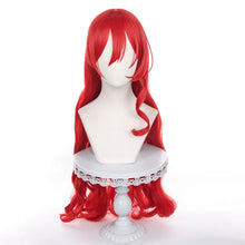 Load image into Gallery viewer, IN STOCK UWOWO Honkai: Star Rail Himeko Cosplay Wig Himeko Costume Starward Explorer HSR Dress Cosplay Wig Long Hair Halloween

