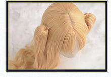 Load image into Gallery viewer, UWOWO Ereshkigall Cosplay Wig Anime Blonde Cosplay Hair Ponytail 80cm Long Gold Halloween Cosplay Wigs Party
