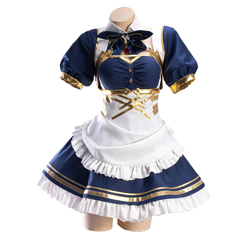 IN STOCK UWOWO Ishtarr Cosplay Game Fatee/Grandd Order Ishtarr Maid Figure ver. Cosplay Costume Maid Dress With Headwear