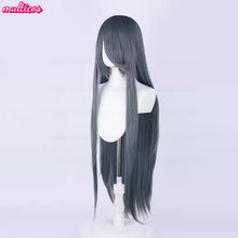 Load image into Gallery viewer, High Quality Anime 100Cm Long Staight Cosplay Wig Black White Red Pink Brown Gold Blue Blonde Purple Heat Resistant Hair Wigs
