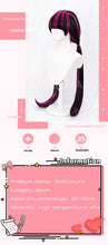 Load image into Gallery viewer, Draculaura Wig Anime Cosplay WakuWaku Women Cute Long Hair Draculaura Ula Cosplay Earrings Halloween Christmas
