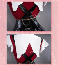 Load image into Gallery viewer, UWOWO Abyss Cosplay Needy Women Overdose Cosplay XS-3XL Black Leather Skirt Shirt Halloween Costumes Outfit Anime JK Uniform
