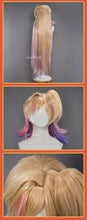 Load image into Gallery viewer, UWOWO Star Guardian Seraphine Cosplay Wig League of Legends/LOL: SG Seraphine 100CM Gradiant Yellow Pink Purple Mixed
