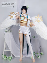 Load image into Gallery viewer, Manshenyuan God Monde Wind God Baratos Wendi God Costume Cos Costume Game Anime Cosplay Clothing Full Set
