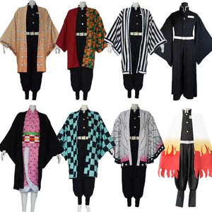 Halloween costume new anime demon killer cosplay Tanjiro Nezuko cosplay children Shinobu costume Japanese anime Halloween costum