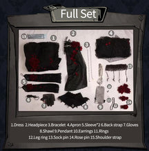 Load image into Gallery viewer, UWOWO Collab Series Game Identity V Psychologist Everlasting Night Ada Mesmer Costume Cosplay Costume
