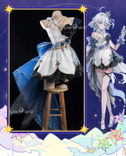 Load image into Gallery viewer, LAST BATCH UWOWO Furina Cosplay Game Genshin Impact Fanart Furina Night Gown Cosplay Costume Dress Halloween Costume
