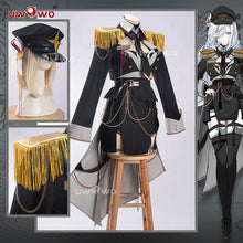 Load image into Gallery viewer, PRE SALE UWOWO Shenhe Cosplay Game Genshin Impact Fanart Shenhe Military Uniform Cosplay Costume With Coat Halloween Costume
