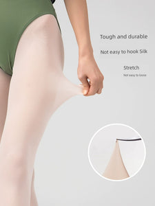 Zhongai Dance Garden Dance Pantyhose Adult Female Ballet Socks Gymnastics Practice Pants Velvet Non-Scratch Silk Dance Ballet Socks