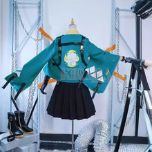 Load image into Gallery viewer, Hoshimi Miyabi Cosplay Costume Wig Black Hair Game Zenless Zone Cosplay Shoes Boots Anime Events Role Play Women Outfits
