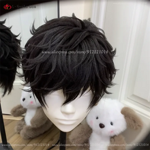 Load image into Gallery viewer, P3RE Amamiya Ren Cosplay Wig Black Wigs P5 JOKER Anime Cosplay Wig For  Kurusu Akira Heat Resistant Synthetic Hair Halloween
