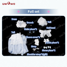 Load image into Gallery viewer, PRE SALE UWOWO Cheshire Cosplay Game Azur Lane Cheshire Oath Wedding Dress Bride Boudoir Cosplay Costume Halloween Costume

