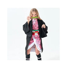 Load image into Gallery viewer, Halloween costume new anime demon killer cosplay Tanjiro Nezuko cosplay children Shinobu costume Japanese anime Halloween costum
