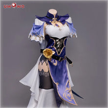Load image into Gallery viewer, In Stock UWOWO Lisa Cosplay Game Genshin Impact Lisa Witch of Purple Rose Halloween Costume Special The Librarian Sexy Dress

