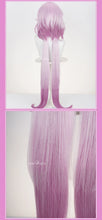 Load image into Gallery viewer, UWOWO Evernight Wig Game Honkai Star Rail Evernight Cosplay Wig March 7th Wig Long Hair White and Blue Hair  Halloween Wig
