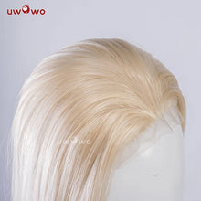 Load image into Gallery viewer, UWOWO Evelynn Wig Game  League of Legends/LOL Coven Evelynn Cosplay Wig Lace wig Lace hair Long Hair Yellow Hair 90CM New Style
