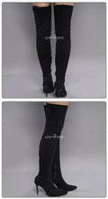 Load image into Gallery viewer, UWOWO Nierr: Automataa 2B Reincarnationn Alternatee Battler Cosplay Shoes Boots High-Tube Boots Halloween Cosplay
