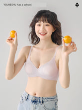 Load image into Gallery viewer, Intimates Women&#39;s Small round Cup with Tree Natural-looking Wireless Traceless Ventilation Bra Summer Thin Push up Bra
