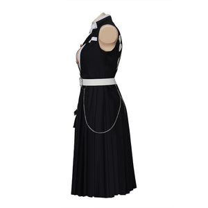 In Stock Anime Female Uzui Tengen Himejima Gyomei Cosplay Suit Women Sexy Black Dress Uzui Tengen Kimono Suit Halloween