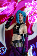 Load image into Gallery viewer, HOLOUN LOL Game Jinx Cosplay Costume Wig Loli Outfit Halloween Christmas Gift Cos Convention
