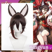 Load image into Gallery viewer, UWOWO Tingyun Cosplay Collab Series: Honkai: Star Rail Tingyun New Year Collab Gown Cosplay Costumes Halloween Costume
