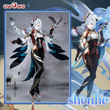 Load image into Gallery viewer, Shenhe Cosplay Costume Game Genshin Impact Cosplay Liyue Cryo Shen He Halloween Christmas Costume Outfits
