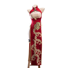 Load image into Gallery viewer, IN STOCK UWOWO Taihouu Cosplay Game Azurr Lanee Taihouu Phoenix's Spring Song Cosplay Costume Qipao with shawl Halloween Costume
