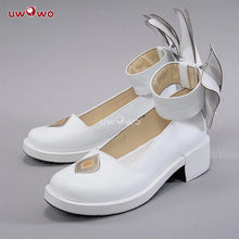 Load image into Gallery viewer, UWOWO Game LOL League of Legends Gwen Cosplay Shoes White Footwear
