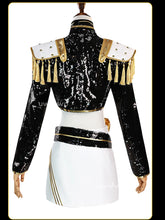 Load image into Gallery viewer, UWOWO Mira Cosplay Collab Series: Kpop Huntrix Mira GOLDEN Performance Black Suit Cosplay Costume XS-3XL Halloween Costume
